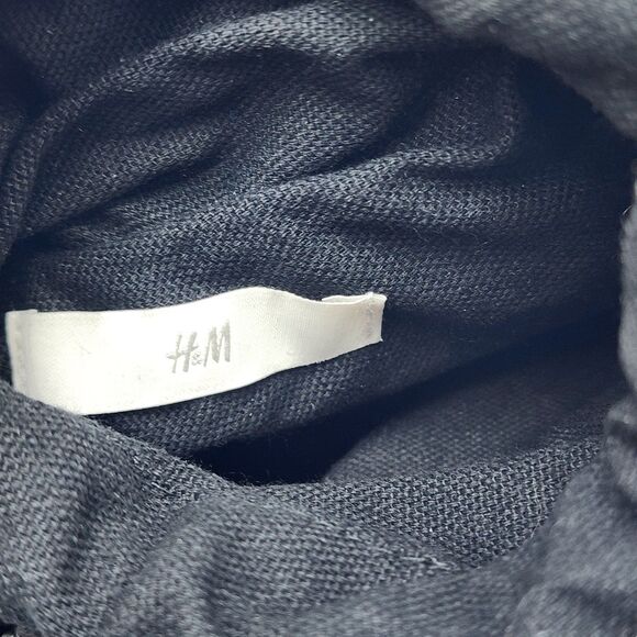 H&M RARE Shell Shaped Straw Rattan Drawstring Crossbody Bag - Picture 8 of 11